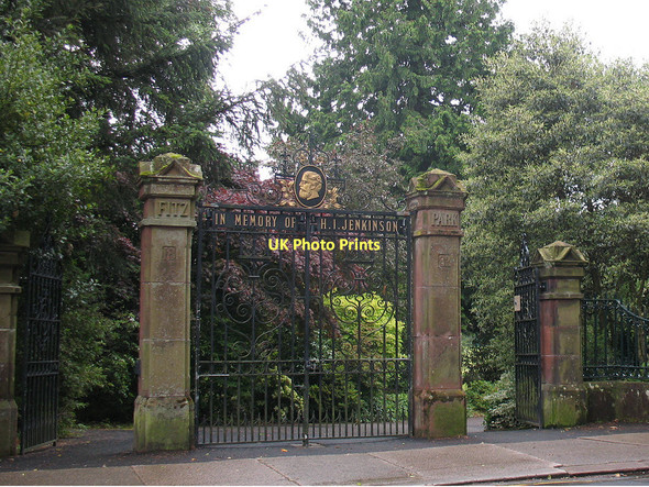 Photo 6"x4" Gates to Fitz Park Keswick\/NY2623 c2011