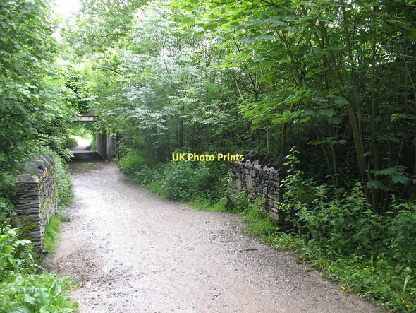 Photo 6"x4" Bridge over a stream Keswick\/NY2623 c2011