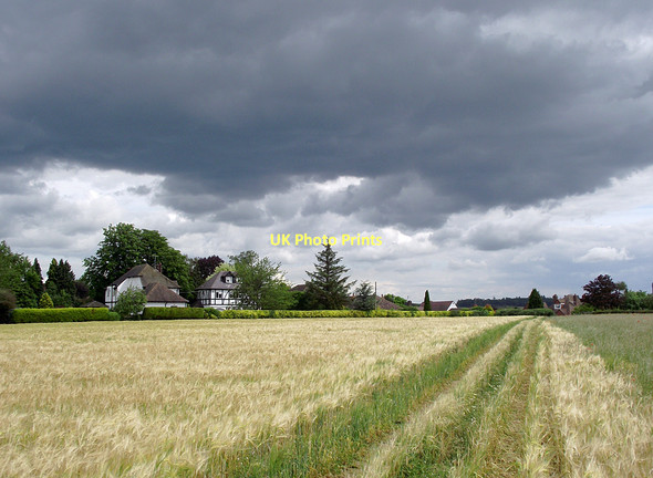 Photo 6"x4" Footpath across farm land near Claverley, Shropshire Beobridge c2011
