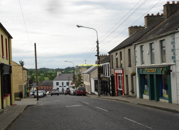 Photo 6"x4" Killeshandra, Main Street north facing Killashandra c2011