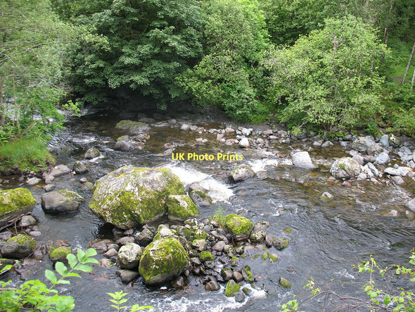Photo 6"x4" Rocks in the River Greta Keswick\/NY2623 c2011