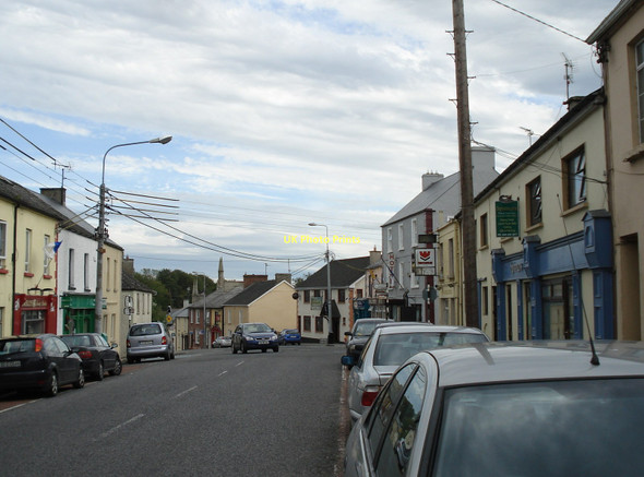 Photo 6"x4" Killeshandra, Main Street south facing Killashandra c2011