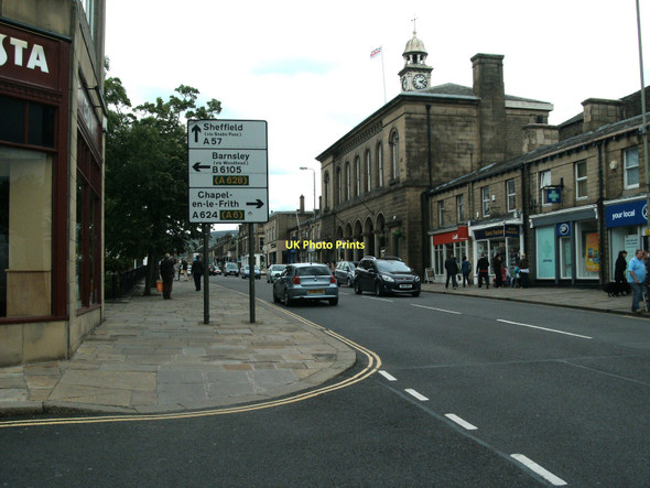 Photo 6"x4" The town hall Glossop Glossop c2011