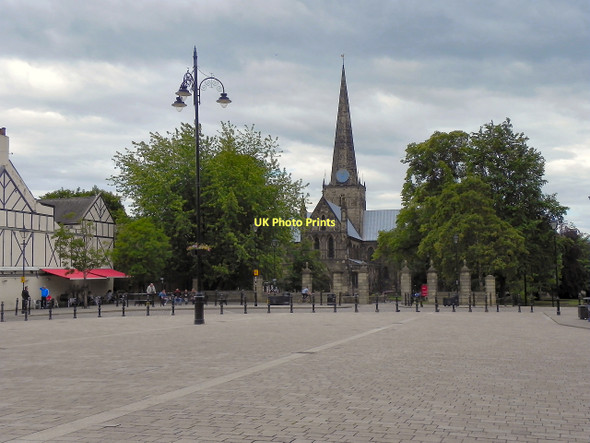 Photo 6"x4" Darlington Market Place Darlington c2011