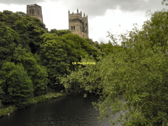 Photo 6"x4" River Wear and Durham Cathedral Durham c2011