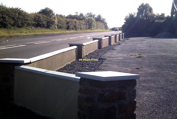 Photo 6"x4" New Wall at Llanteg Village Hall Llanteg c2011