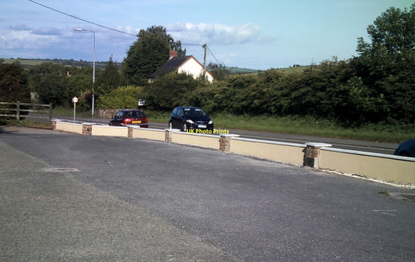 Photo 6"x4" New Wall at Llanteg Village Hall Llanteg c2011 P1