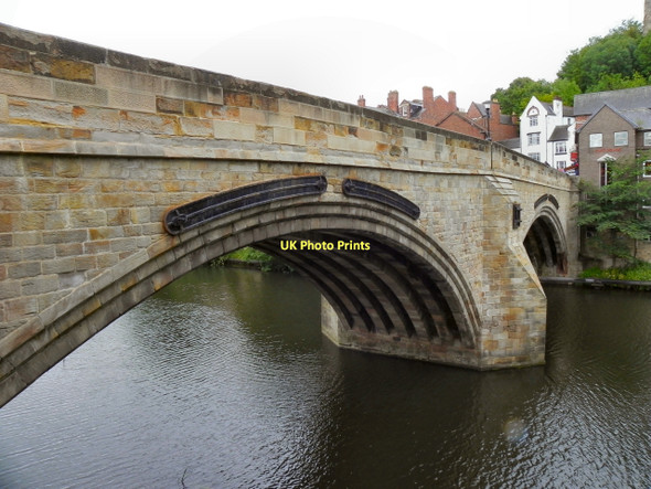 Photo 6"x4" River Wear, Framwelgate Bridge Durham c2011