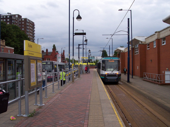 Photo 6"x4" Eccles Metrolink station Eccles\/SJ7798 c2011