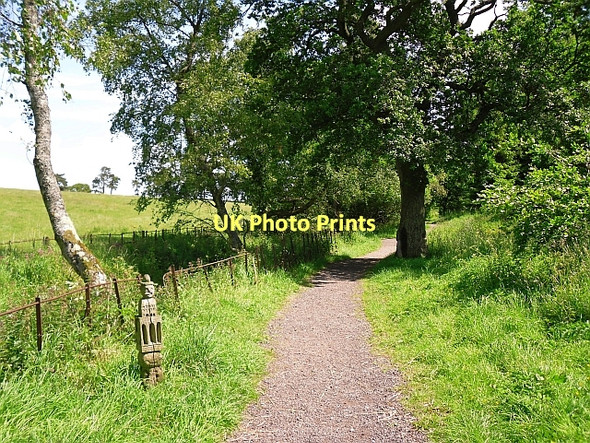 Photo 6"x4" Start of the Speet Gill Trail Kirkland\/NY2648 c2011