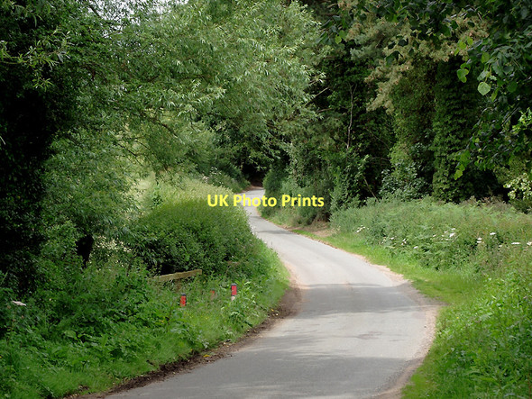 Photo 6"x4" Lane south of Claverley, Shropshire Beobridge c2011