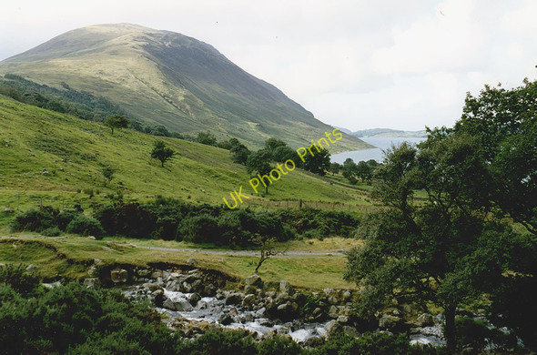 Photo 6"x4" Fields by Lingmell Beck Wasdale Head\/NY1808 c1991