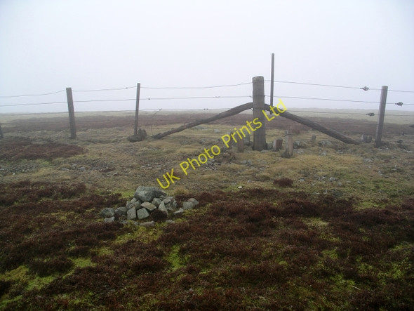 Photo 6"x4" Summit, Middle Hill Broom Hill\/NT2432 c2006