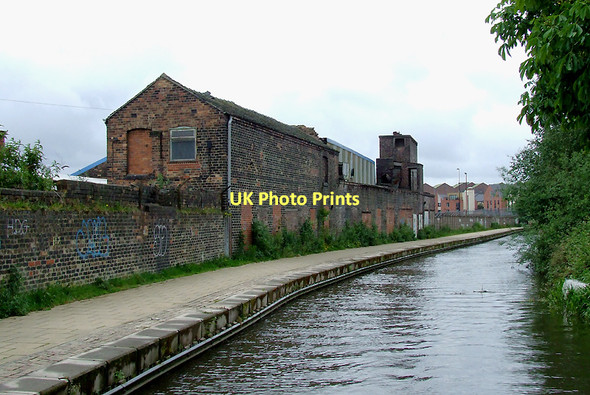 Photo 6"x4" Old factory buildings near Hanley, Stoke-on-Trent Stoke-on-Trent c2011