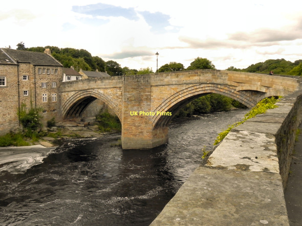 Photo 6"x4" Barnard Castle Bridge Barnard Castle c2011
