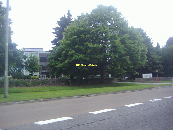 Photo 6"x4" Entrance to Nielsen offices on the A40, Sandhills Sandhills\/SP5607 c2011