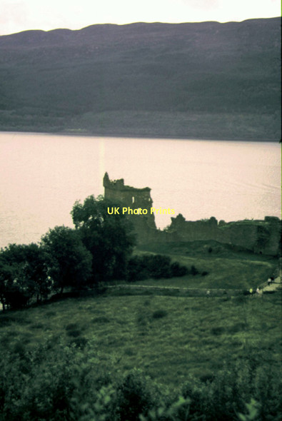 Photo 6"x4" Urquhart Castle - 1987 Strone\/NH5228 c1987