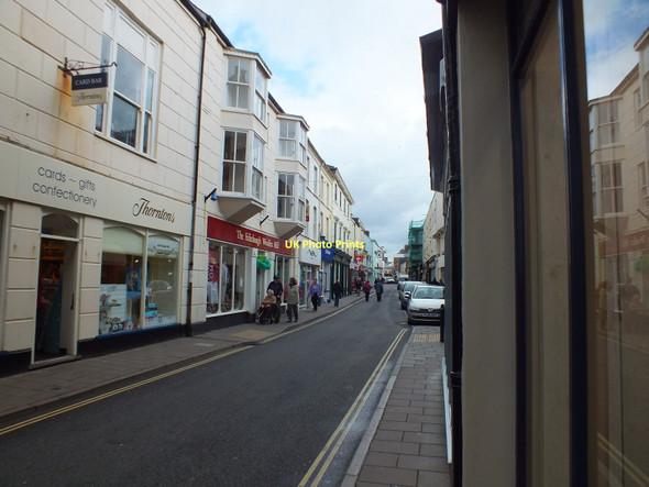 Photo 6"x4" Fore Street Sidmouth c2011