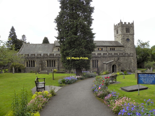 Photo 6"x4" St Andrew's Parish Church, Sedbergh Sedbergh c2011