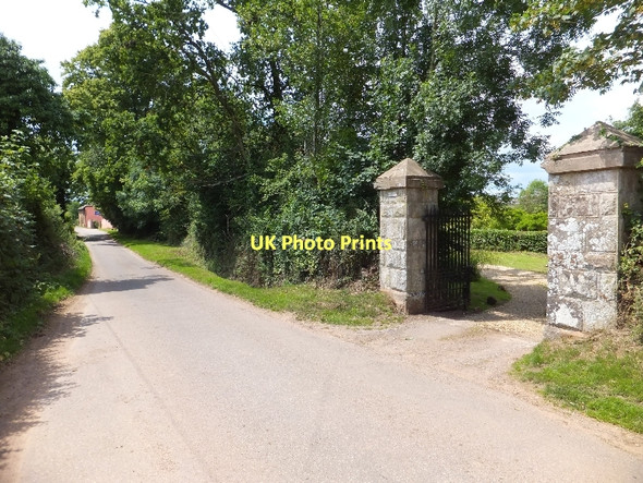 Photo 6"x4" The gateway to Prattshayes (house) Exmouth c2011