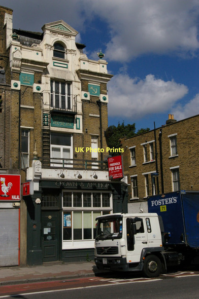Photo 6"x4" The Crown and Anchor pub, Brixton Road Brixton\/TQ3175 c2011