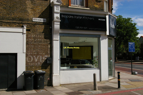 Photo 6"x4" South Island Place, off Brixton Road: ghost-sign Westminster c2011