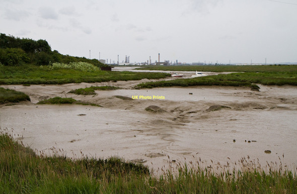 Photo 6"x4" Vange Creek Fobbing c2011
