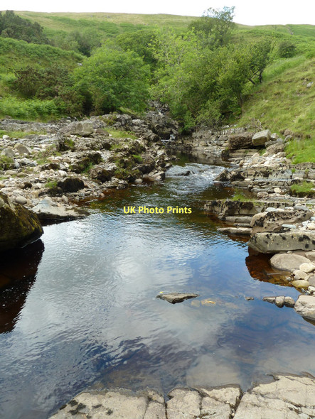 Photo 6"x4" Leck Beck below the waterfalls Leck c2011