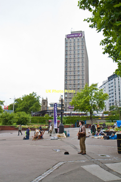Photo 6"x4" St. James Barton Roundabout Bristol c2011