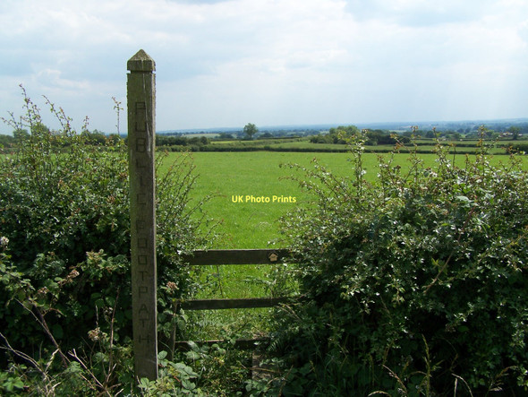 Photo 6"x4" Footpath From Bromley Wood Bromley Wood\/SK1024 c2011