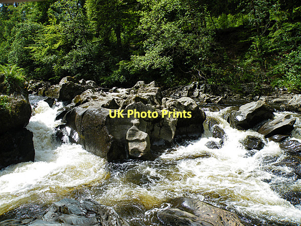 Photo 6"x4" Falls of Braan Inver\/NO0142 c2011