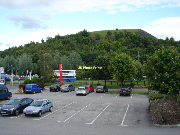Photo 6"x4" Bersham Tip from Travelodge Wrexham\/Wrecsam c2011