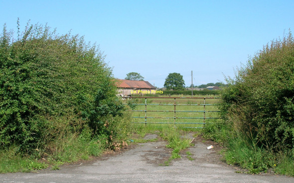 Photo 6"x4" Field entrance off the A1237 Clifton Moor c2011