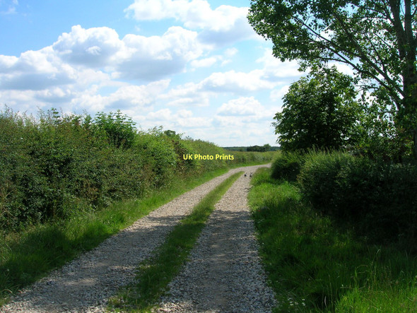 Photo 6"x4" Bellground Lane (track) Beningbrough Beningbrough c2011