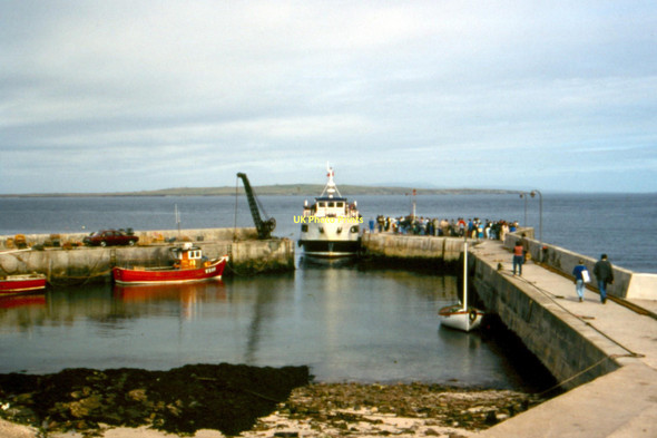 Photo 6"x4" John o' Groats Harbour - 1987 John O' Groats c1987