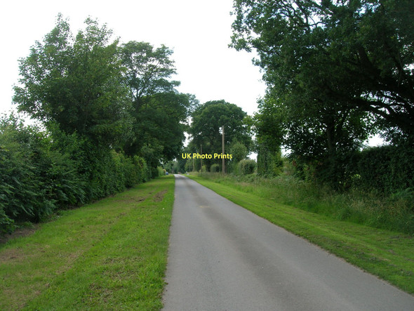 Photo 6"x4" Track to Lund Farms Raskelf c2011