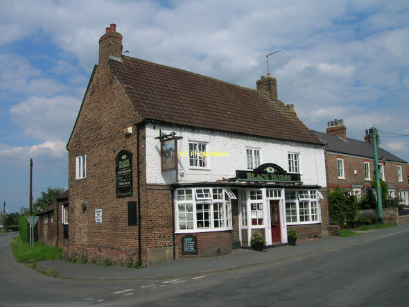 Photo 6"x4" The Black Horse, Tollerton Tollerton\/SE5164 c2011