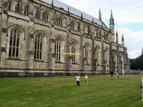 Photo 6"x4" Winchester Cathedral Winchester c2011