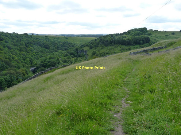 Photo 6"x4" Top of the Chee Dale hairpins Blackwell\/SK1272 c2011
