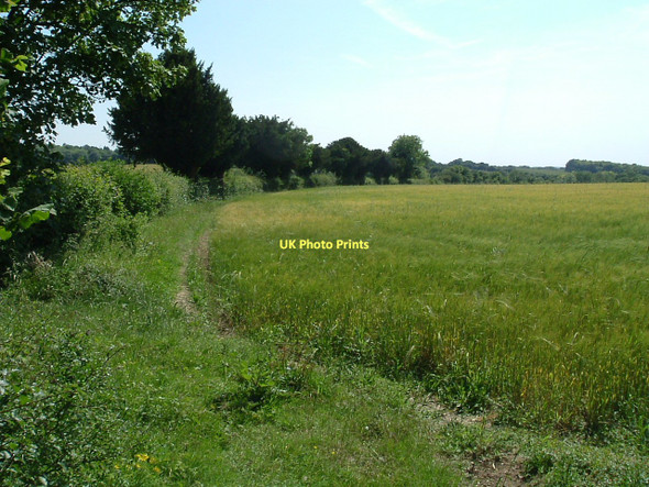 Photo 6"x4" Public footpath to Baybridge Baybridge\/SU5223 c2010