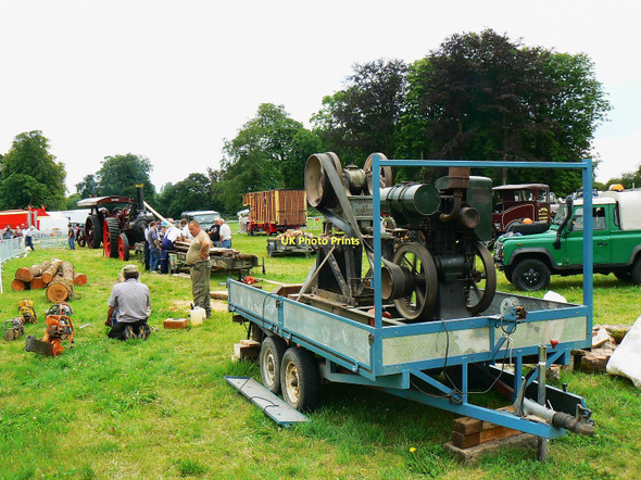 Photo 6"x4" Static engine, Cirencester Park, Gloucestershire Cirencester c2011