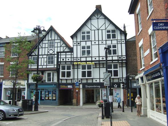 Photo 6"x4" Numbers 23 and 24 Market Place (West) Ripon c2011
