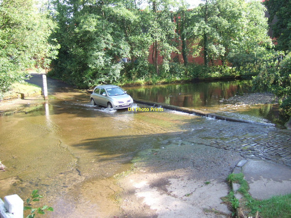 Photo 6"x4" Priest Lane ford over the River Skell - in use Ripon c2011
