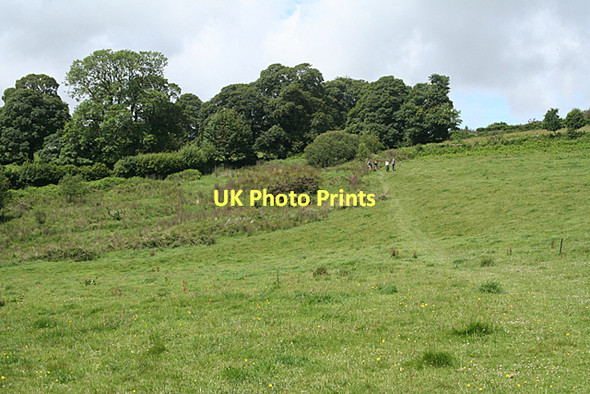Photo 6"x4" Dartmoor Forest: above Dartmeet Dartmeet c2011