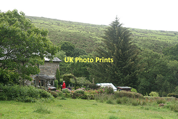 Photo 6"x4" Dartmoor Forest: nearing Dartmeet Dartmeet c2011