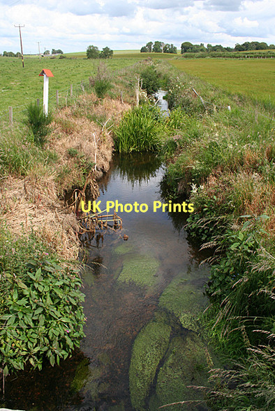 Photo 6"x4" Looking Upstream Auldearn c2011