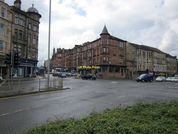Photo 6"x4" Traffic Lights Junction Paisley c2011