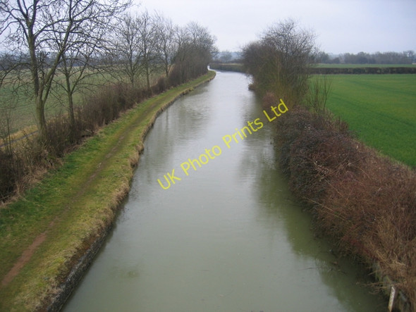 Photo 6"x4" Oxford Canal Claydon\/SP4550 c2006