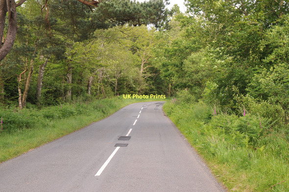 Photo 6"x4" Minor road from Beewsing to New Abbey New Abbey c2011