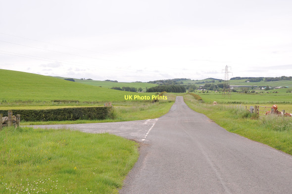 Photo 6"x4" Road junction near Haugh of Urr Hardgate\/NX8166 c2011